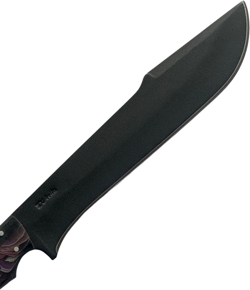 Facão Selva 10" em aço carbono, cabo em micarta, eletrostático
