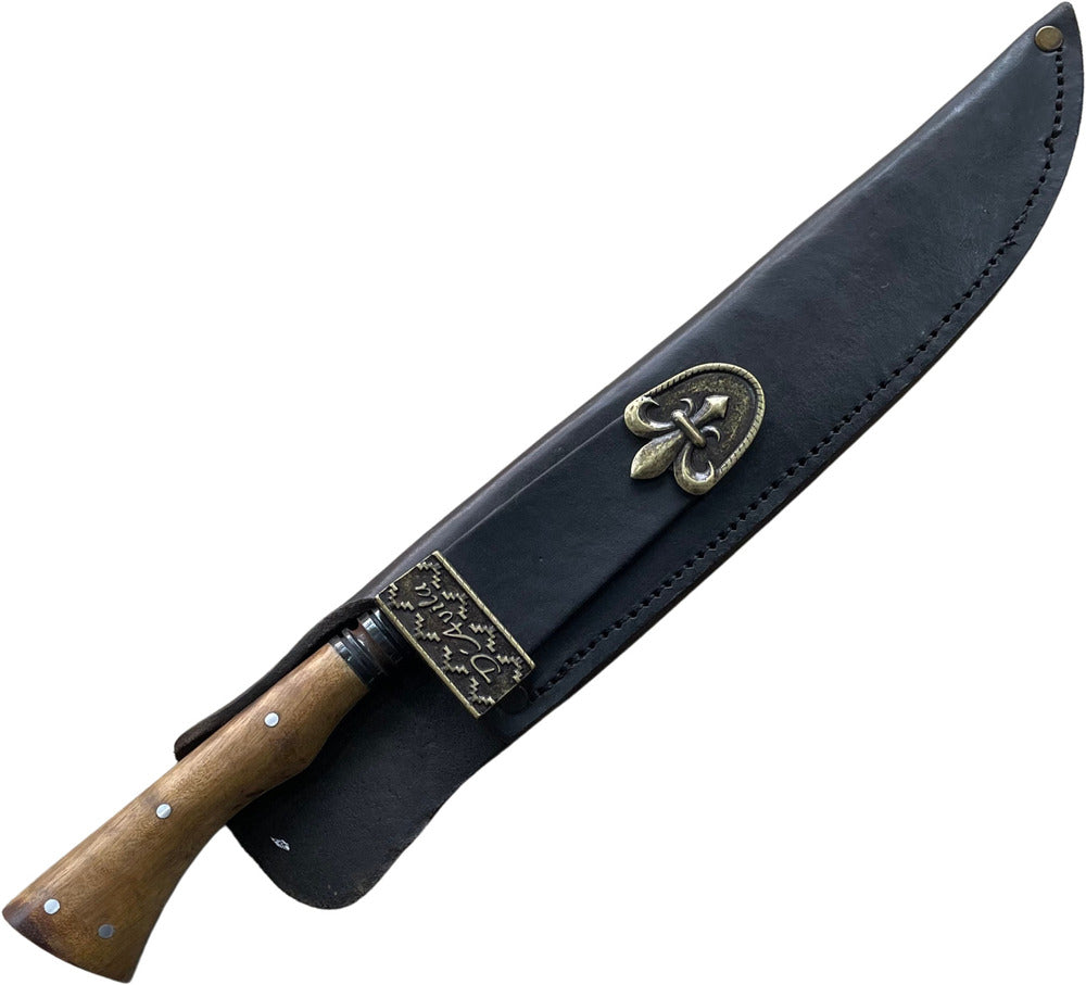 Faca Churrasco Cutelaria Prime 10" em Aço Carbono, Cabo em Madeira, Fosfatizado