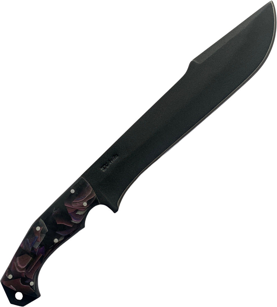 Facão Selva 10" em aço carbono, cabo em micarta, eletrostático