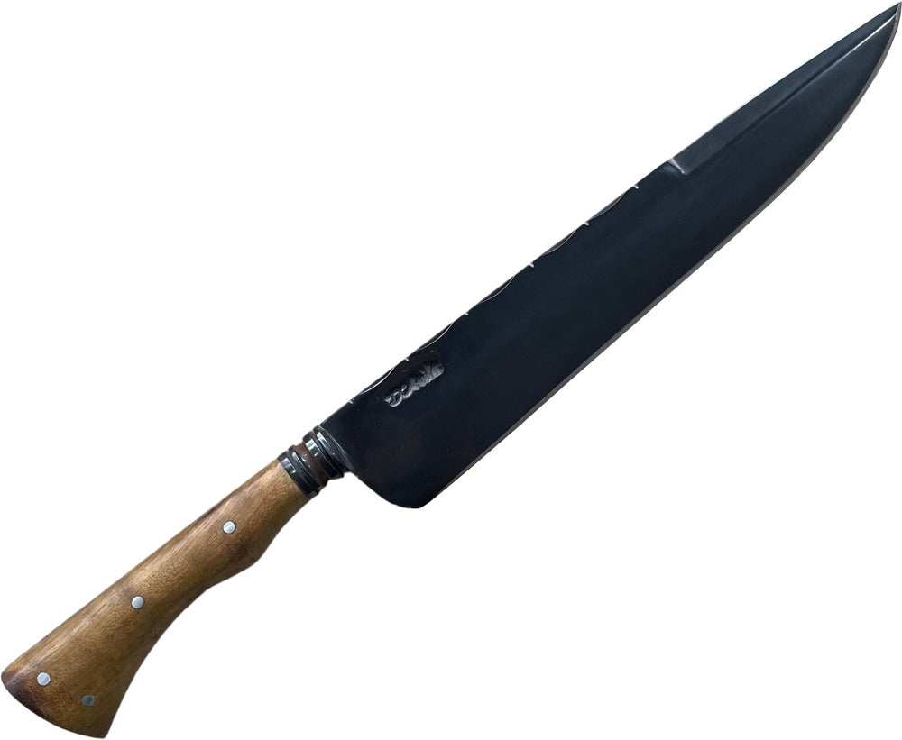 Faca Churrasco Cutelaria Prime 10" em Aço Carbono, Cabo em Madeira, Fosfatizado
