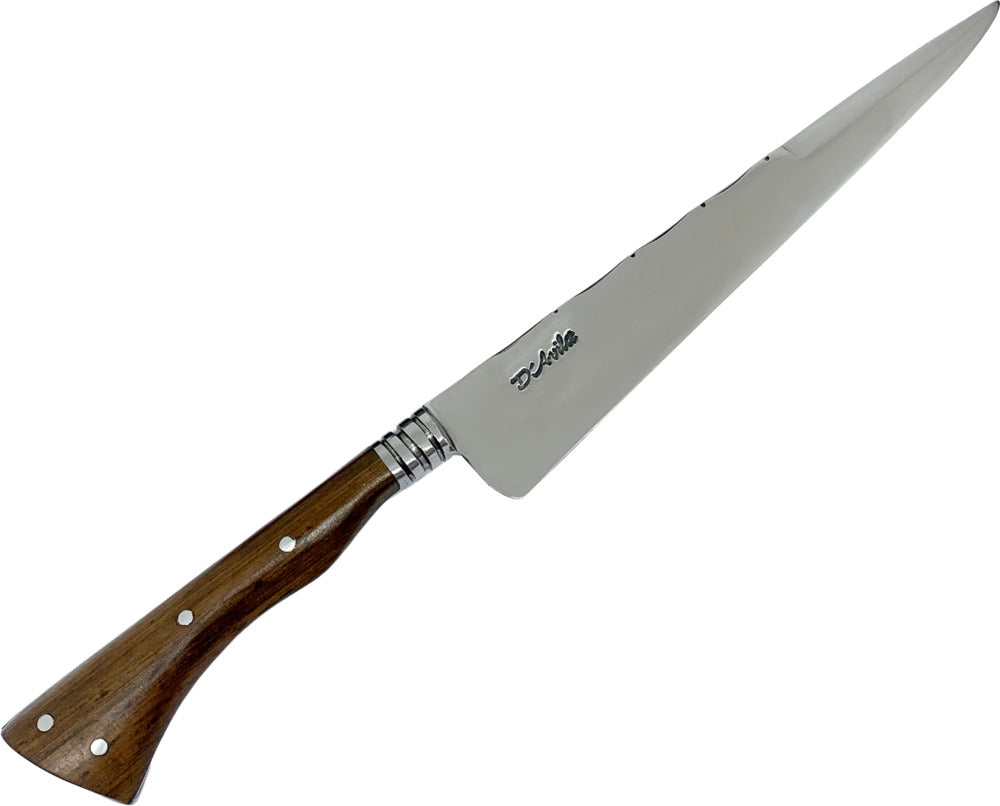 Faca Gaúcha Cutelaria Prime 8" em aço carbono, cabo em madeira, polido